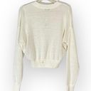 Madewell  Loose-Knit Crewneck Sweater Women's Small Natural Long Sleeve NWT Photo 2