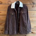 Akair Brown Corduroy Shacket Size S Photo 0