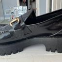 Steve Madden Black Leather  Lando Platform Loafer Photo 3