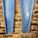 sts blue STS Medium Wash Blue Distressed Denim Skinny Ankle Jeans Women's Size 4 Photo 2