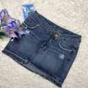 Bebe Y2k  jean denim mini skirt Photo 6