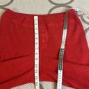 Aerie  Red Waffle Knit Pajama Lounge Leggings Jogger Bottoms Photo 6