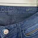 DL1961  Kate Slim Straight Dark Blue Wash Denim Jeans Low Rise Stretch Womens 26 Photo 6