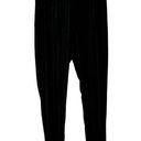 Pretty Little Thing  8 Black Striped Sheer Trouser Pants Work Straight High Rise Photo 0