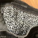 White House | Black Market  jeans distressed rhinestone black denim crop jeans Sz 0 Photo 3