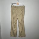 J.Jill  khaki beige mid rise flared tencel dress pants size 8 Photo 9