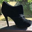 Delicacy  Women Black Suede Ankle Boots Size 8.5 Photo 1