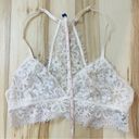 Aerie  Lace Bralette Womens Size Medium Cream/Ivory Racerback Photo 10