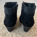 mix no. 6 Black Suede Booties Acosa Size 6 Photo 4