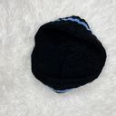 Raw Blue Vintage  Black Y2K 90’s Stripe Velvet Hat Photo 3