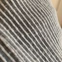 Striped Soft Ribbed Jumpsuit Gray Photo 5