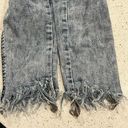 Free People  Size 25 Great Heights Frayed Hem Skinny Jeans Distressed Low Rise Photo 4