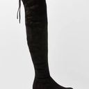 American Eagle  Over-The-Knee Black Suede Tall Boots Size 6 Photo 0