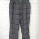 Hollister  Soft Flannel Plaid Belted Straight Leg Pants Photo 0