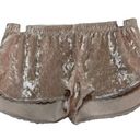 Danskin  Velvet Intimated Lounge Sleep Shorts Lace Hem Elastic Waist Baby Pink XS Photo 0