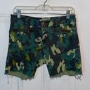 CAbi  Size 4 Camouflage Cut-Off Shorts Photo 0