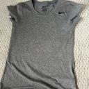 Nike women’s grey exercise tee Photo 0