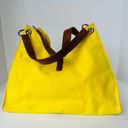 Talbots  Yellow Canvas Shoulder Bag Photo 4