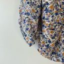 ASTR  The Label Dainty Ruched Floral Blouse Sz L Photo 3