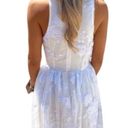 Southern Fried Chicks Southern Fried Chic White Lace Gown Sleeveless Maxi Dress Wedding Prom Womens M Photo 3