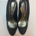 Ralph Lauren Black Patent Leather Kitten Heels Size 8.5 Photo 2