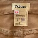 L'AGENCE L’AGENCE  Jyothi High Rise Pant in Cappuccino Coated Photo 8