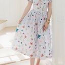 Hill House NWT  lilac Ophelia dress in Sea Creatures Photo 0