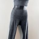 Alo Yoga ALO Alosoft Lavish Sports Bra and Highlight 7/8 Leggings Set Dark Heather Gray Photo 8