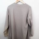 Gymshark  x WHITNEY SIMMONS | Taupe Gray Tan Oversized Open Cardigan | Medium Photo 1