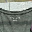 Ava & Viv  Gray Green Lightweight T-Shirt Size 1X NWT Photo 1