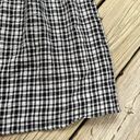 WAYF  Black And White Gingham Fit & Flare Mini Dress Size XS Photo 4