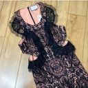 Alexis NWT  Aldridge Lace Midi Dress in Black Size L $594 Photo 4