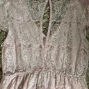 Chelsea and Violet  Light Pink Lace Dress Photo 3