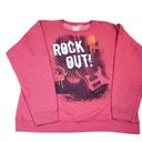 Hanes Unisex  ROCK OUT SWEATER  SIZE 2XL RED Photo 5