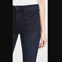 L'AGENCE Marguerite High Rise Skinny Dark Wash Jeans in Everett 24" Photo 2