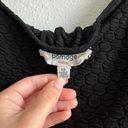 Anthropologie Black Short Sleeve Blouse Photo 2