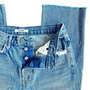 GRLFRND  Linda High Rise Straight Leg Distressed Crop Denim Jeans 29 Photo 5