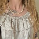 American Vintage Vintage “Devereaux” Ivory Pearl Necklace 18.5” Hand Knotted Classic Elegant Photo 1