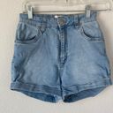 Cotton On Denim Shorts High Classic Size 4 Photo 0