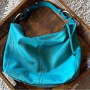 Anthropologie  Leather Oversized Hobo Bag EUC Photo 4