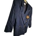 Rafaella Vintage  Navy Linen Blazer Photo 2