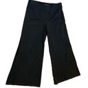 Theory  Emmett Wide Leg Cropped Black Pants sz 6 Photo 0