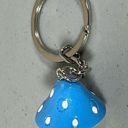 Blue Mushroom Charm Trippy Boho Key Photo 2