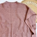 Universal Threads Universal Thread Mauve Pink Poncho Sweater Photo 2