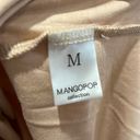 MANGOPOP Tan Mock Neck Bodysuit Photo 2