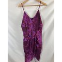 Chelsea28  Sleeveless Faux Wrap Dress Purple Size XL Photo 2