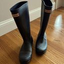 Hunter  boots. Navy. The original Wellington boot. Size 5B 6G Photo 0