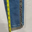 Topshop  Jeans Womens 26 High Rise Skinny Jamie Beaded Side Stripe Stretch Denim Photo 9