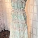 Draper James  white rainbow dot cotton midi sundress size medium Photo 4