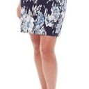 Krass&co SC &  Skirt Skort Womens L Blue Floral Pull On Tummy Control Pockets Athletic Photo 0